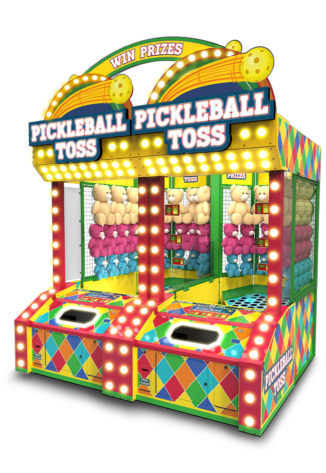 Pickle Ball Toss Arcade Game Machine
