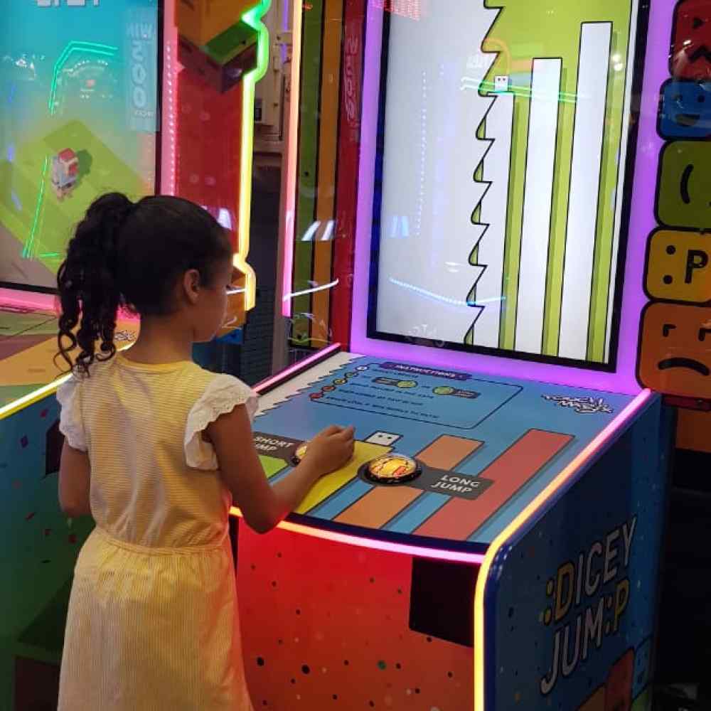 Dicey Jump Redemption Game Interactive Projector Interactive